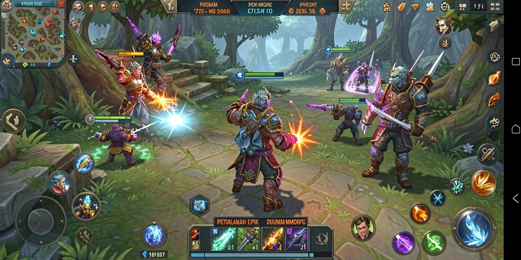 Gameplay 2757 yang seru dalam petualangan MMORPG