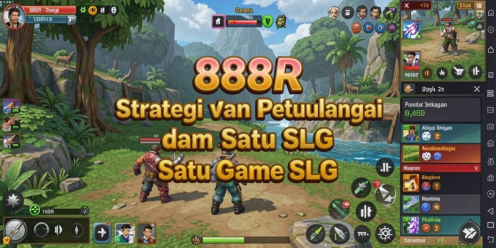 Tampilan aksi mendebarkan dari gameplay 888R yang mendebarkan.