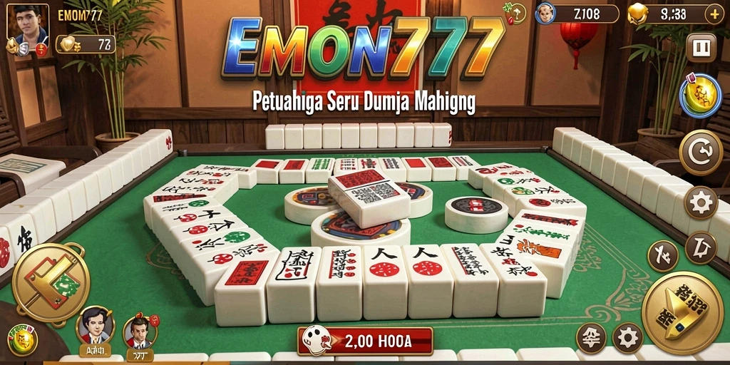 Gameplay menarik dari EMON777 yang menampilkan Mahjong.