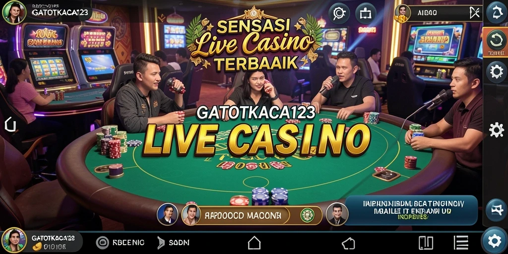 Tampilan gameplay seru dan interaktif dari GATOTKACA123.