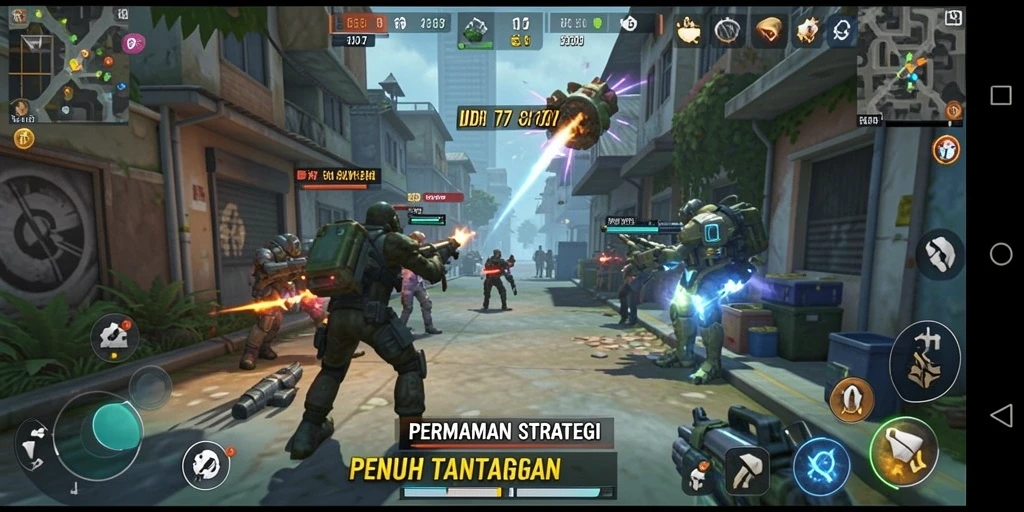 Tampilan gameplay IDR77 yang menarik dengan elemen strategis.