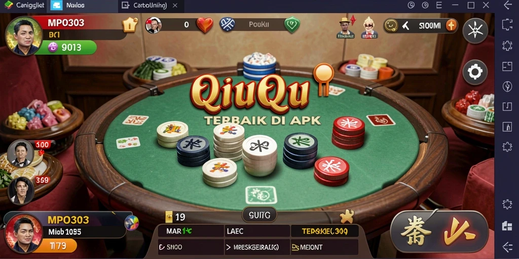 Screenshot gameplay QiuQiu MPO303 yang menarik dan seru.