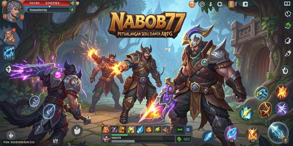Tampilan seru dari gameplay NABOB77 yang penuh aksi.