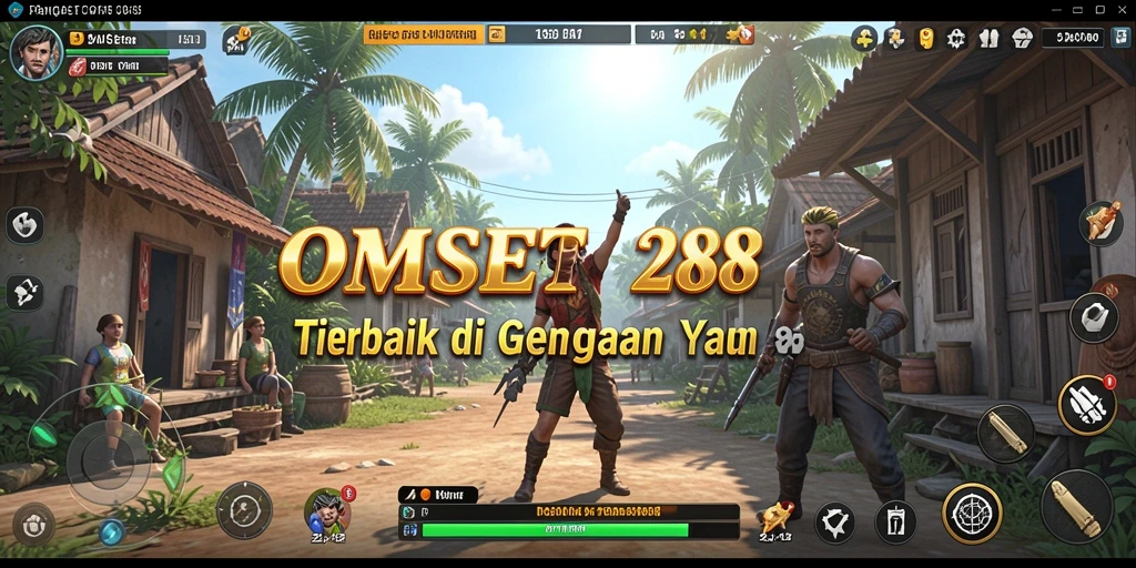 Tampilan screenshot OMSET288 menunjukkan gameplay yang interaktif dan menarik.