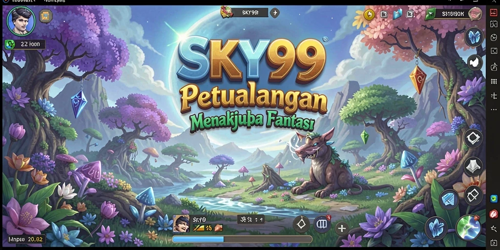 Sekilas tampilan gameplay seru dari SKY99, penuh petualangan dan tantangan.