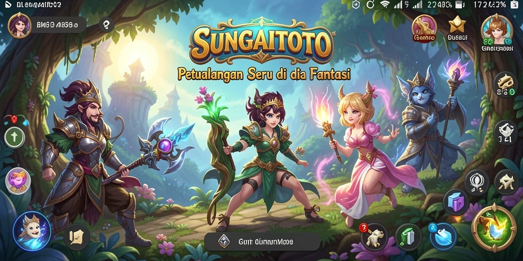 Tampilan gameplay menakjubkan dari SUNGAITOTO yang penuh petualangan.