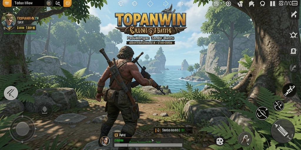 Tampilan gameplay spektakuler dari dunia terbuka TOPANWIN.