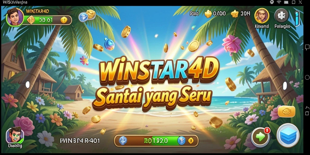 Tampilan gameplay seru dan menarik dari WINSTAR4D.