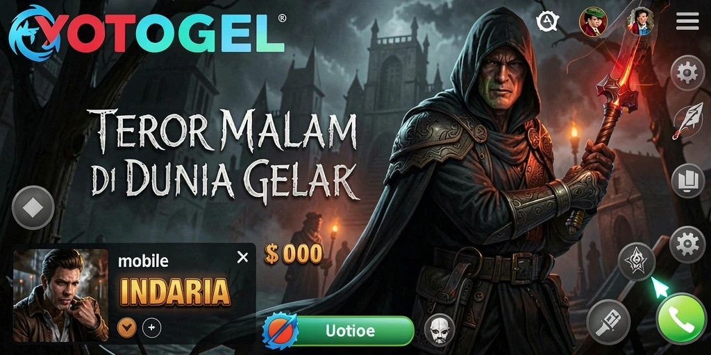 Gameplay seram di YOTOGEL dengan suasana mencekam.